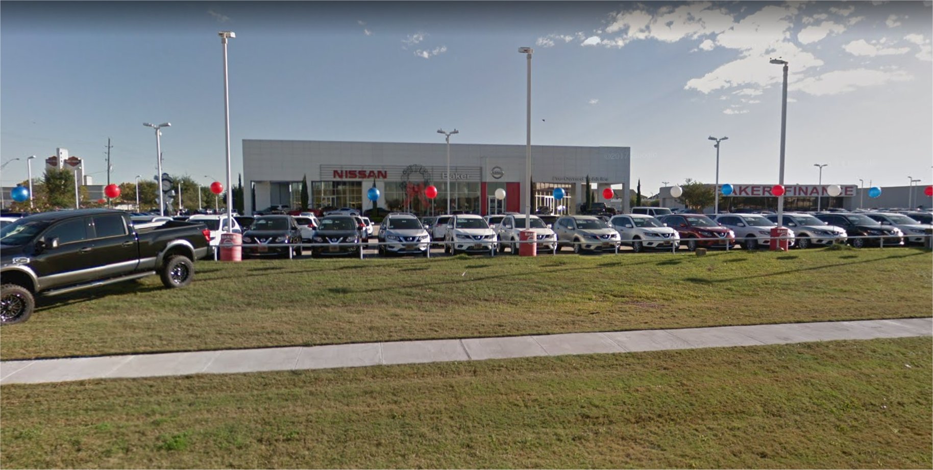 Baker-Nissan-Auto-Dealer-Security-Camera-Installation-Houston-TX